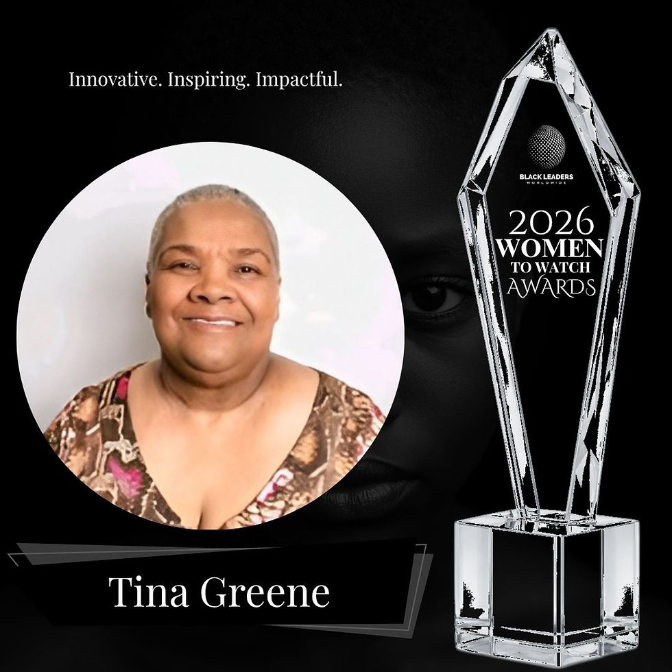 Women To Watch Awards 2026 honors Tina Greene