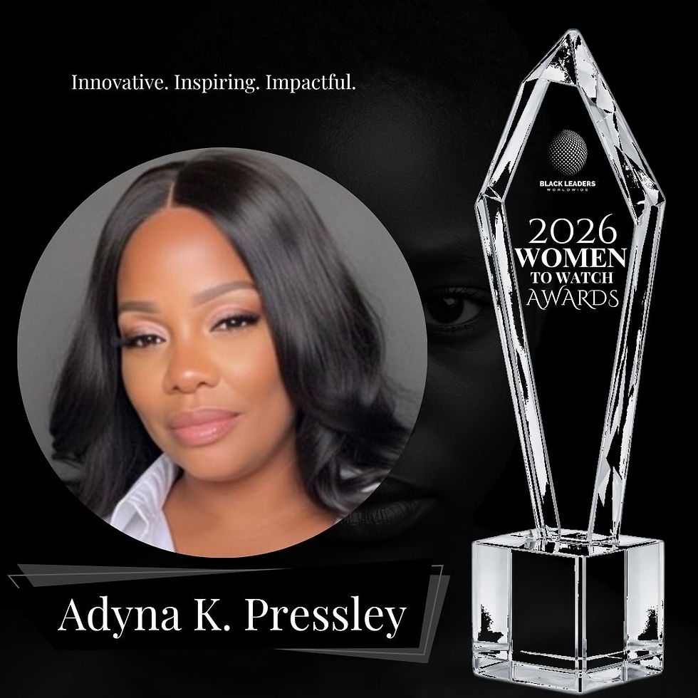 Women To Watch Awards 2026 honors Adyna K. Pressley