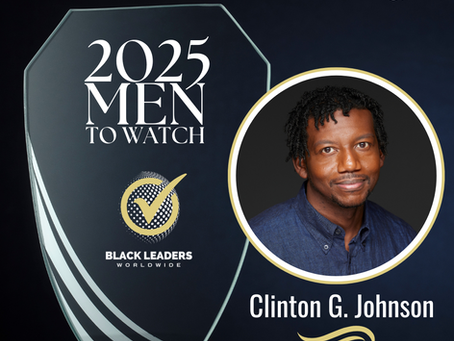 Men To Watch 2025 honoree Clinton G. Johnson