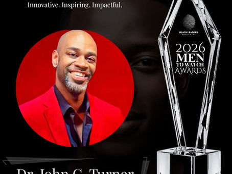Men To Watch Awards 2026 honors Dr. John C. Turner