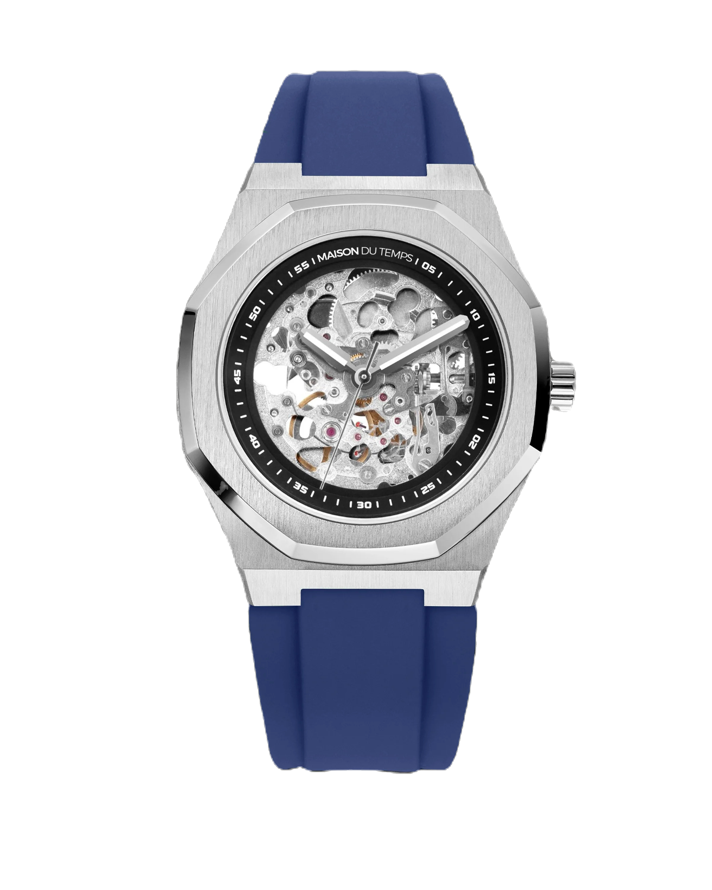 Maison du Temps MTBeta Skeleton Miyota Blue Silicone Auto 40mm