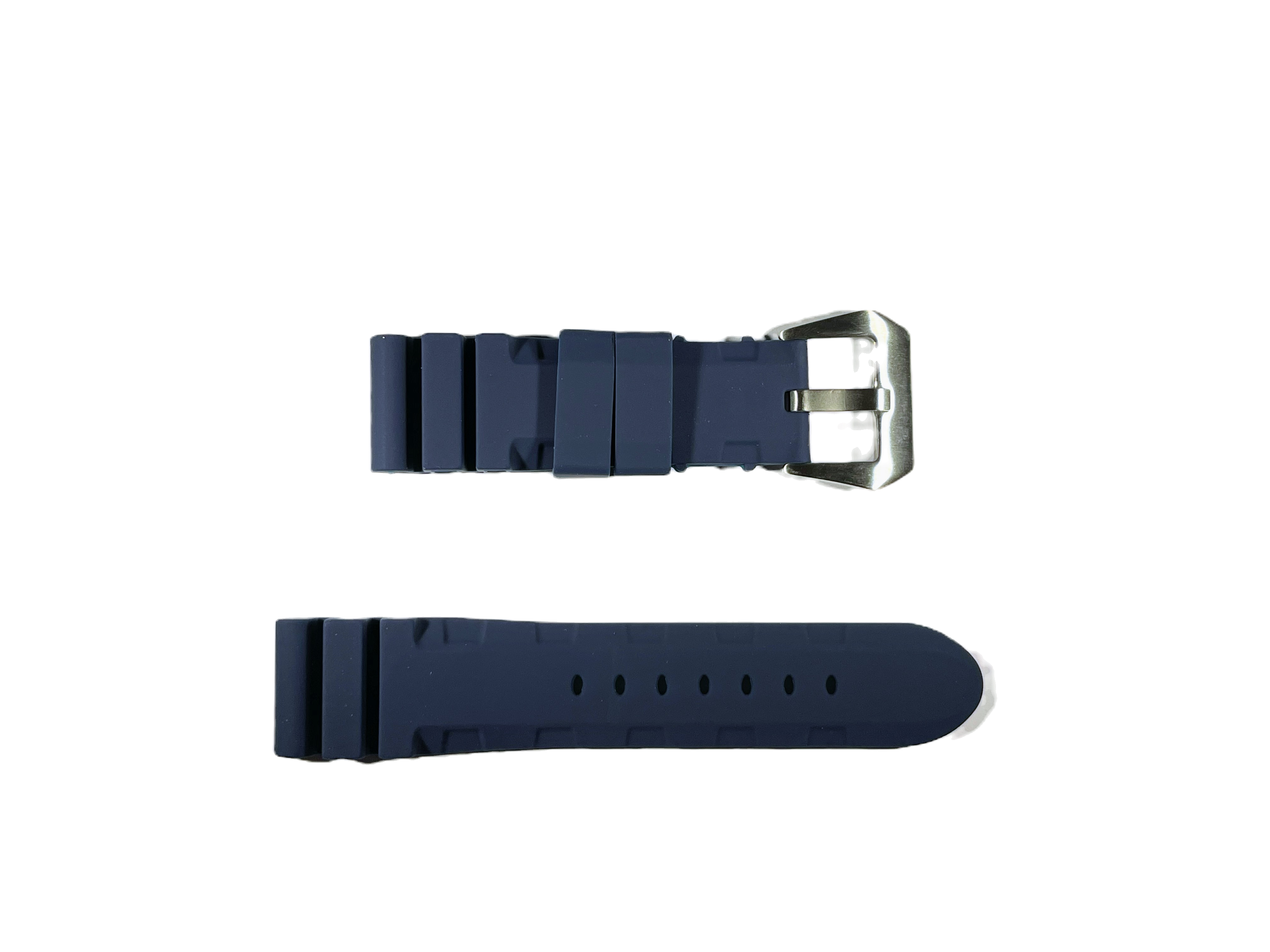 SINCRONO Diver Silicone strap Blue Steel Buckle