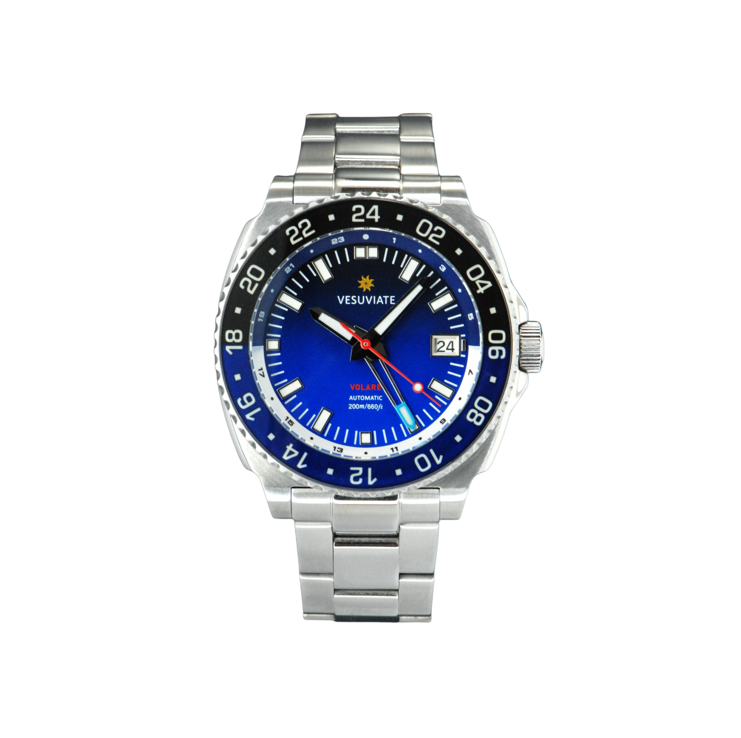 Vesuviate Volare Blue Auto GMT 41mm