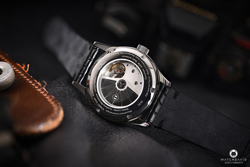 Thumbnail: RALF TECH Academie Automatic Manufacture First Edition Black Dial 41mm