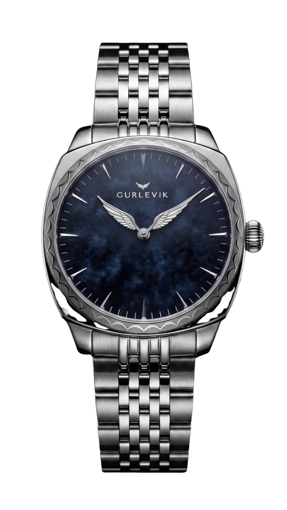 Gurlevik The Dome 02 Blue Auto 39mm