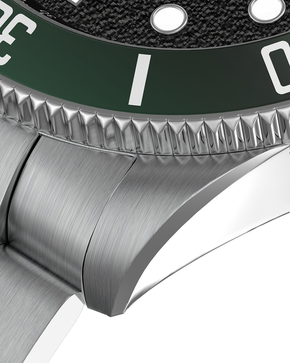 Thumbnail: Maison Du Temps MTSigma Green Bezel Steel Diver 42mm