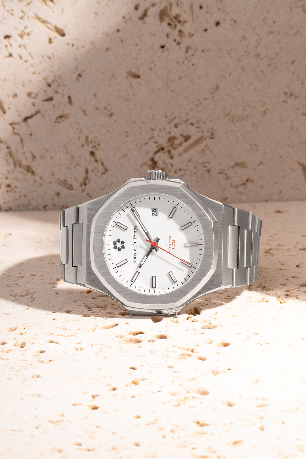 Thumbnail: MTGamma Chronograph White Dial 42MM Seiko Movement