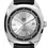 Thumbnail: MARCHAND Silver Dial Driver, Black And Red Strap