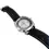Thumbnail: MARCHAND Silver dial driver, black strap
