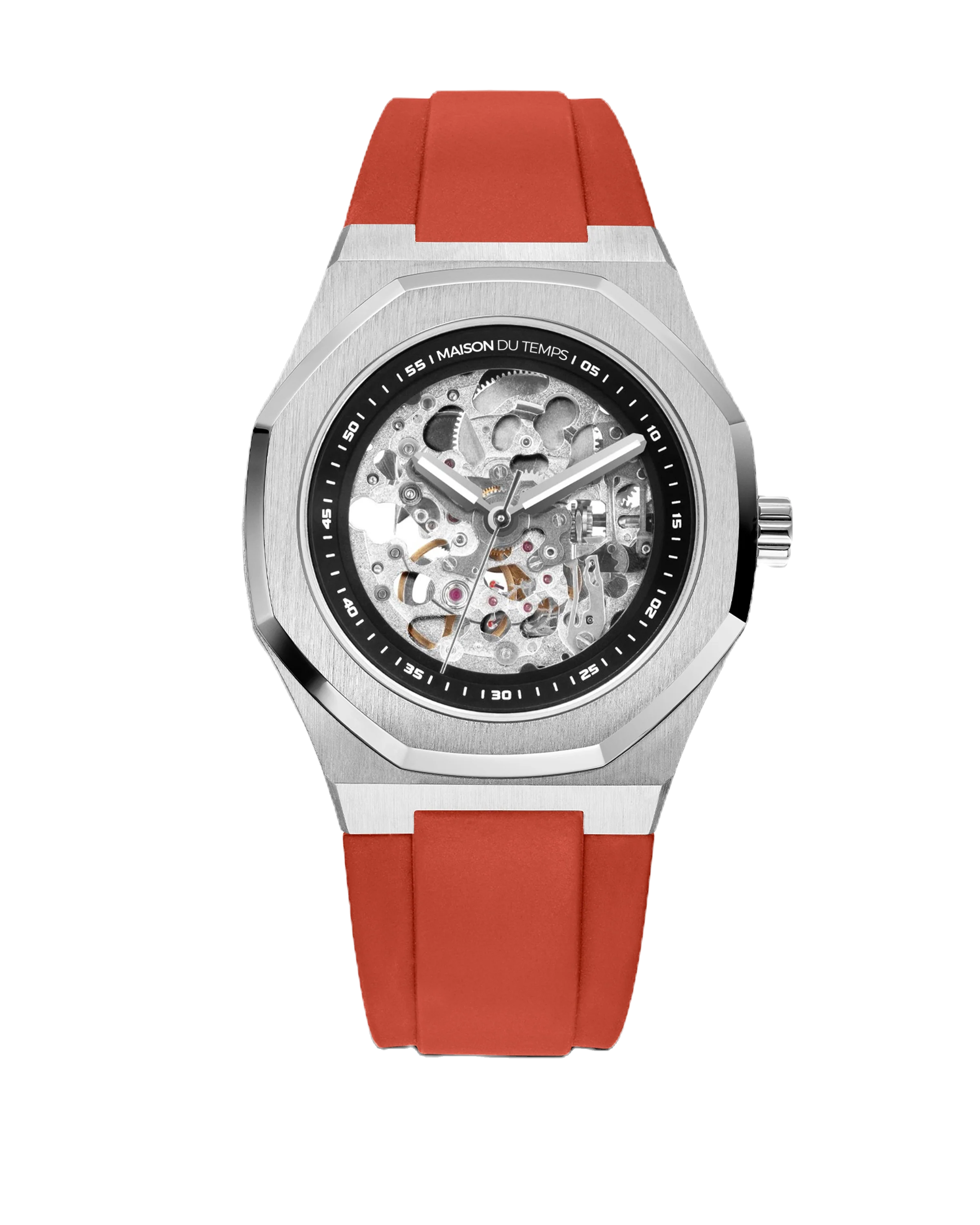 Maison du Temps MTBeta Skeleton Miyota Rouge Silicone Auto 40mm