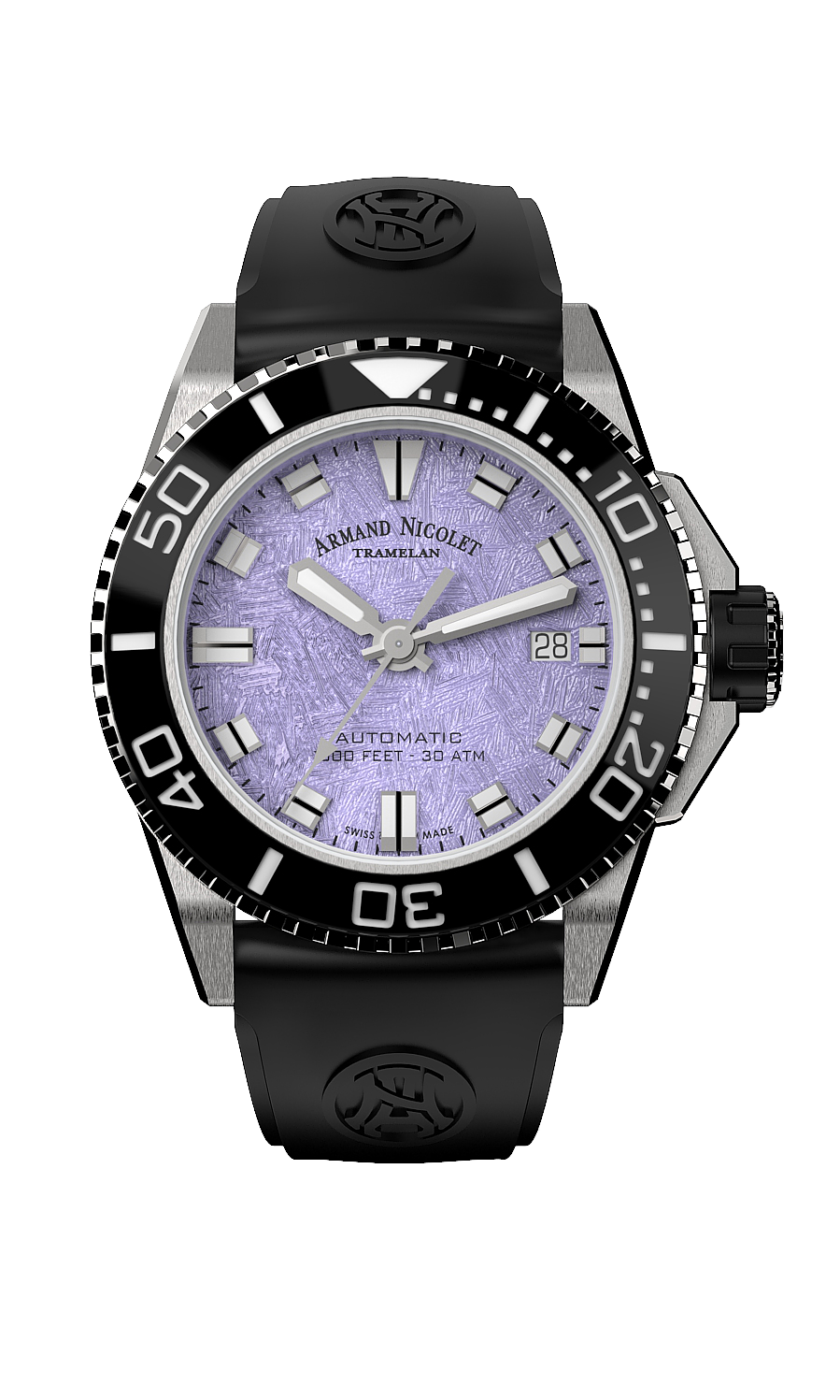 Armand Nicolet JS9-41 Purple Dial