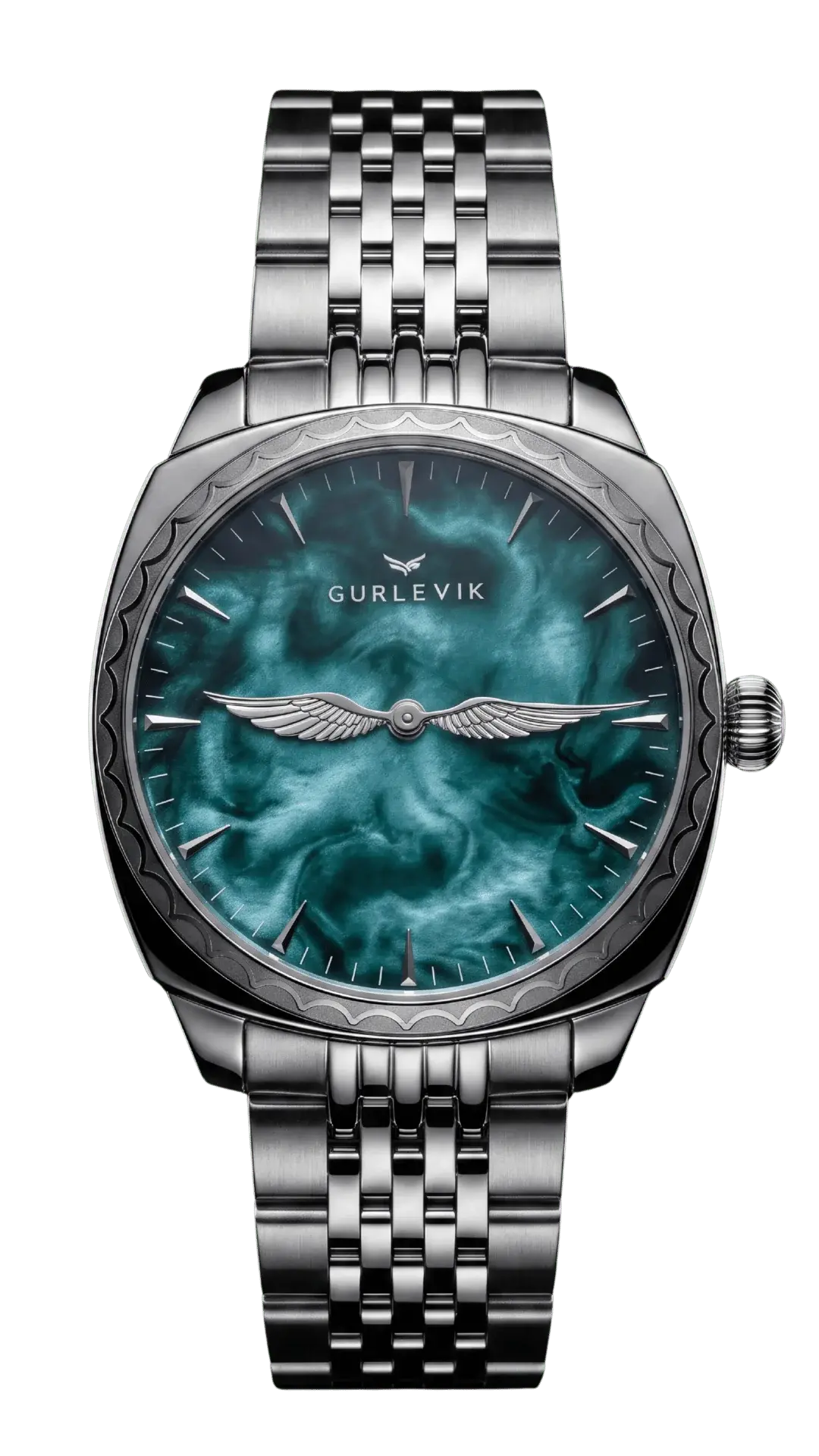 Gurlevik The Dome 02 Green Auto 39mm