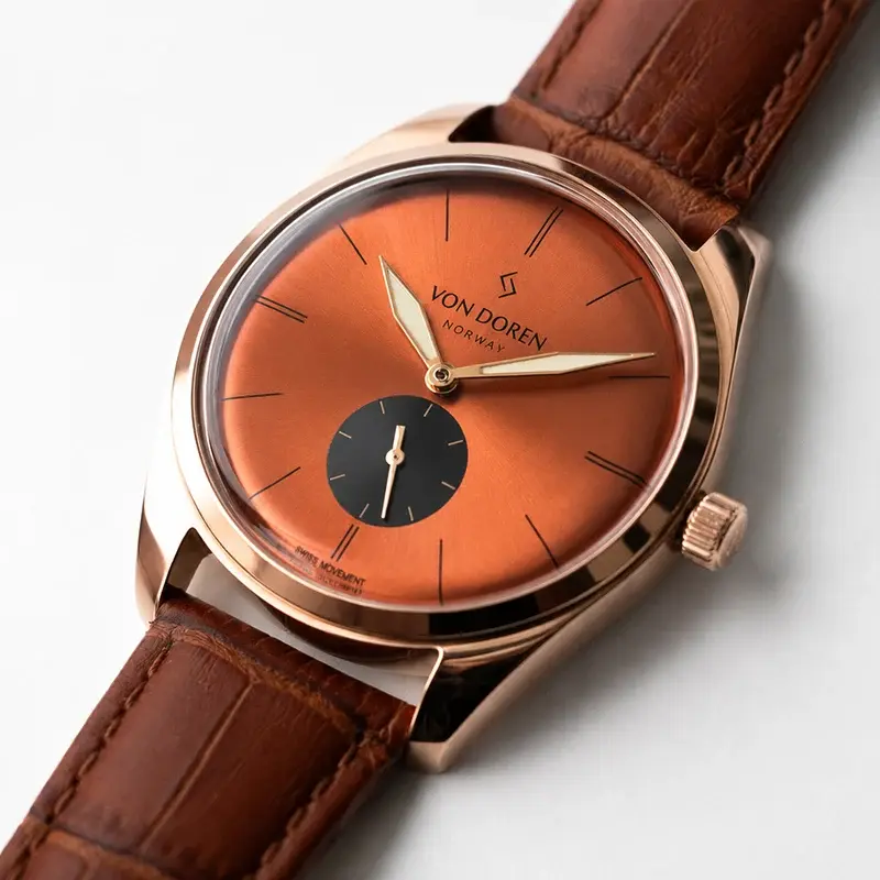 Thumbnail: Von Doren Runde Vintage 39mm