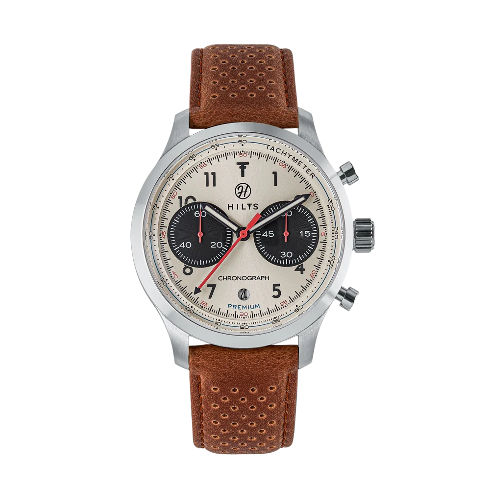 Hilts Sarthe 70 Chronograph Tan Strap 45mm