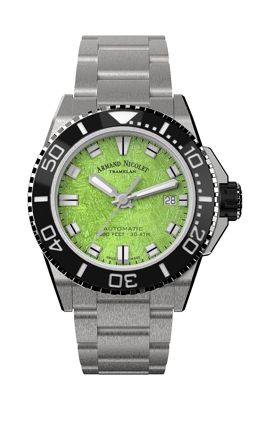 Armand Nicolet JS9-41 Green Dial