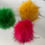 Thumbnail: Long fluffy Pom Pom key ring