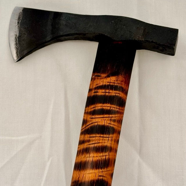 Thumbnail: Hand-Forged Working Tomahawk (with Hammer Poll)