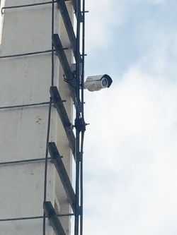 Instalación cámaras altura