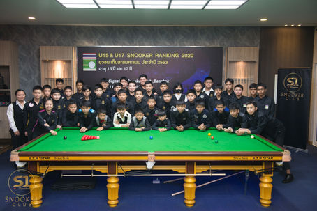 บรรยากาศวันเปิดสนาม U17 & U15 SNOOKER RANKING 2020 สนามที่ 2