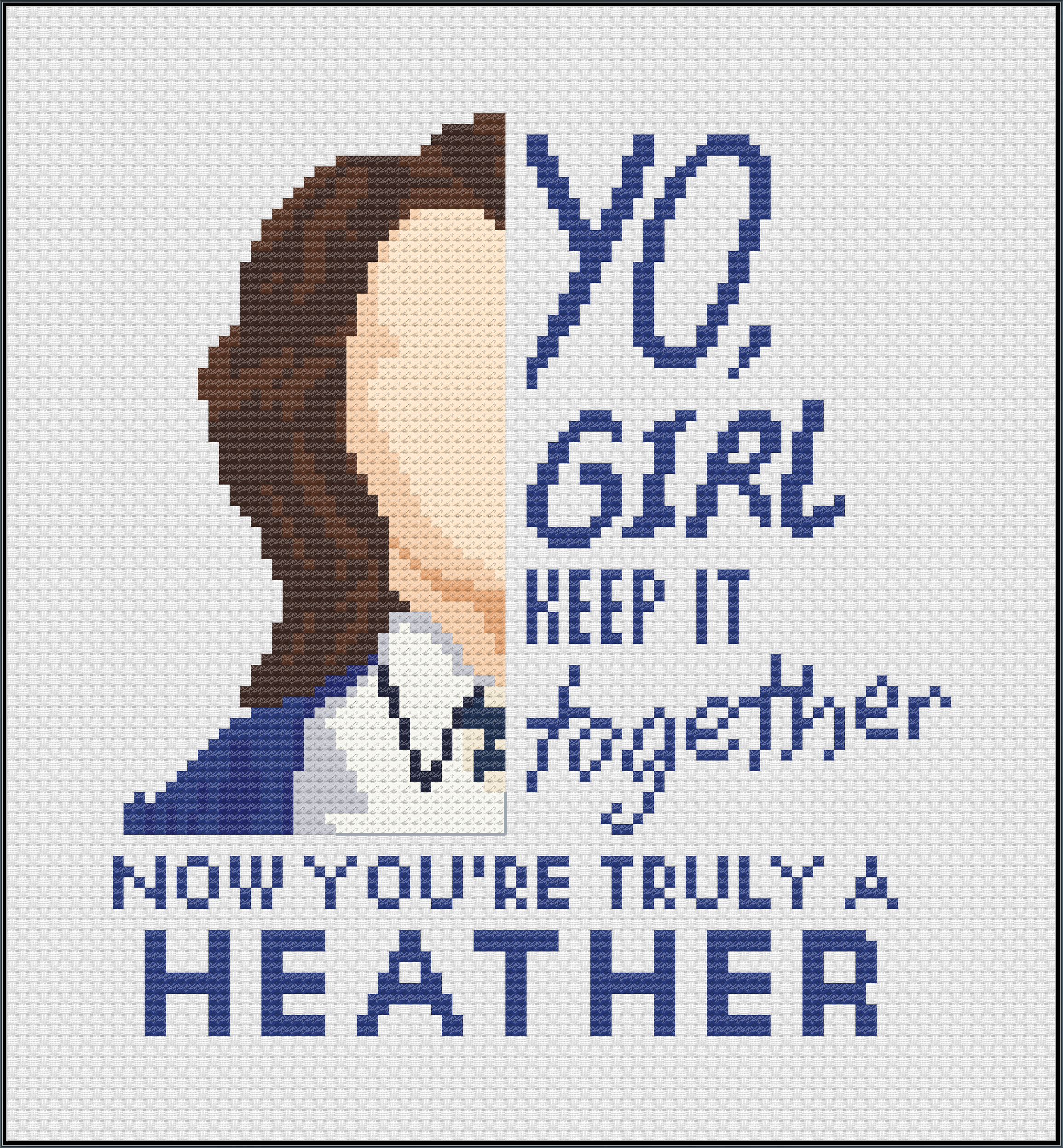 Yo Girl - The Heathers - PDF Pattern