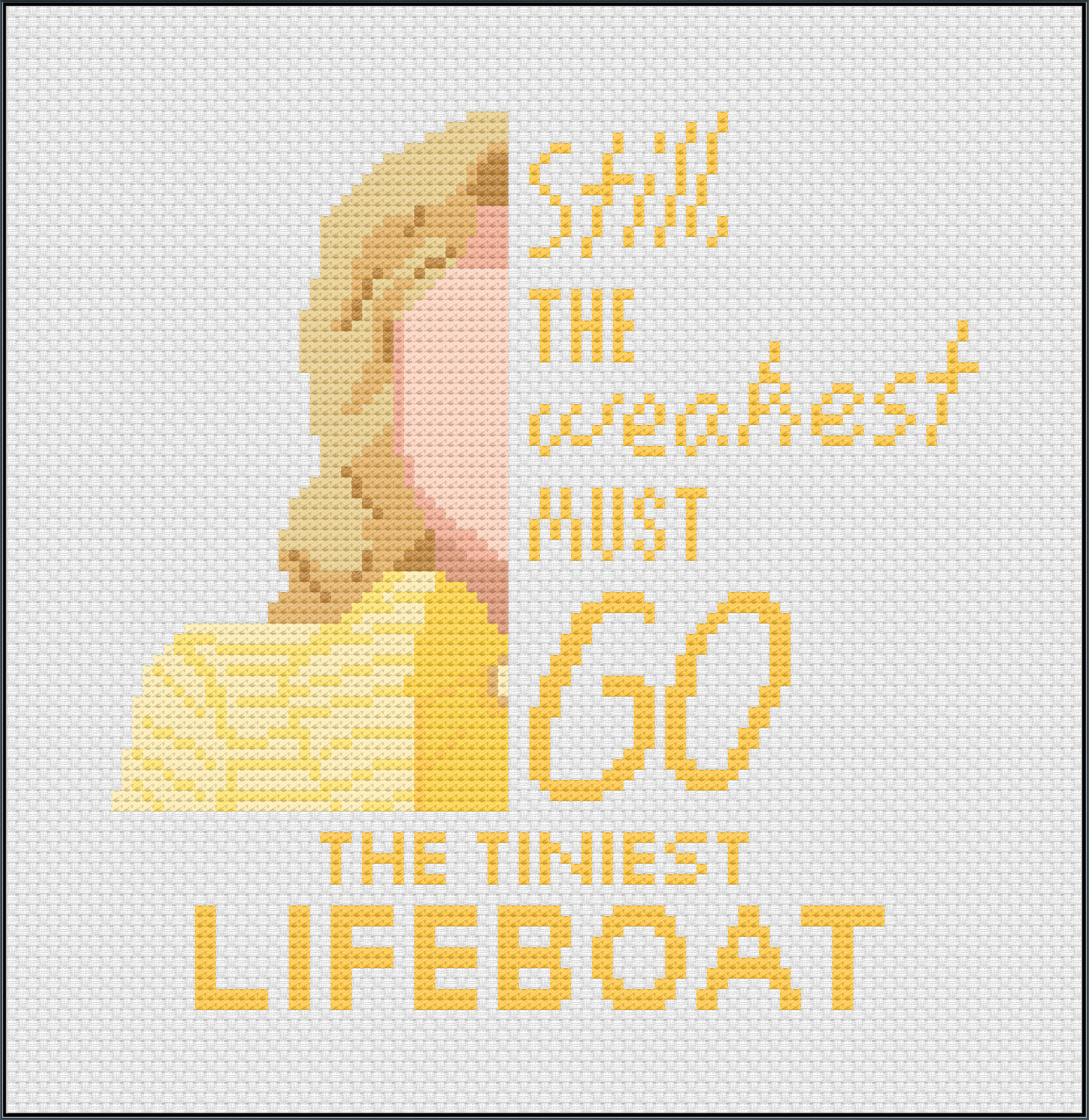 The Tiniest Lifeboat - The Heathers - PDF Pattern