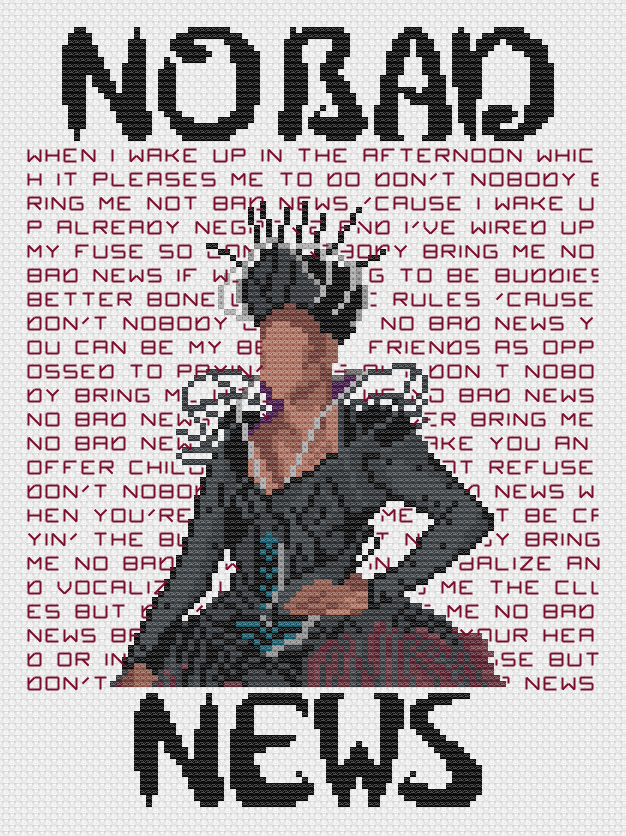 No Bad News - The Wiz Live - PDF Pattern