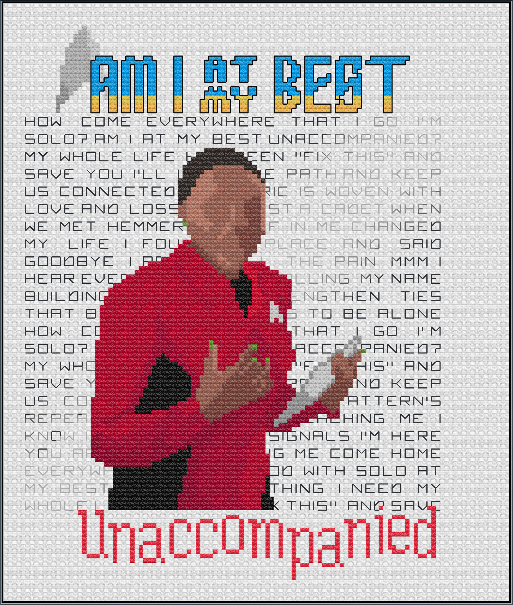 Keep Us Connected - Stark Trek - PDF Cross Stitch Pattern