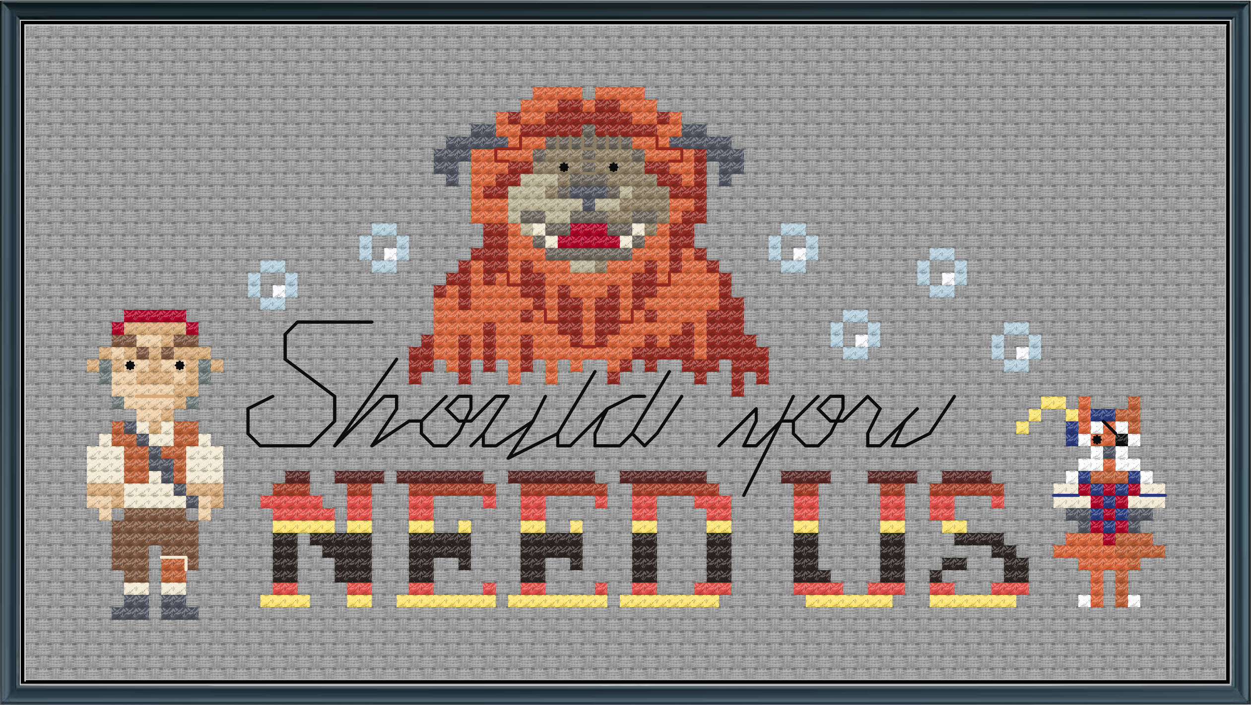 Should You Need Us - PDF Pattern