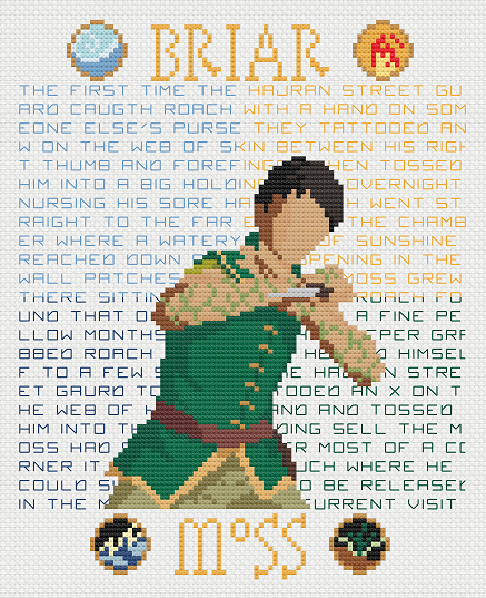 Briar Moss - Circle of Magic - PDF Pattern