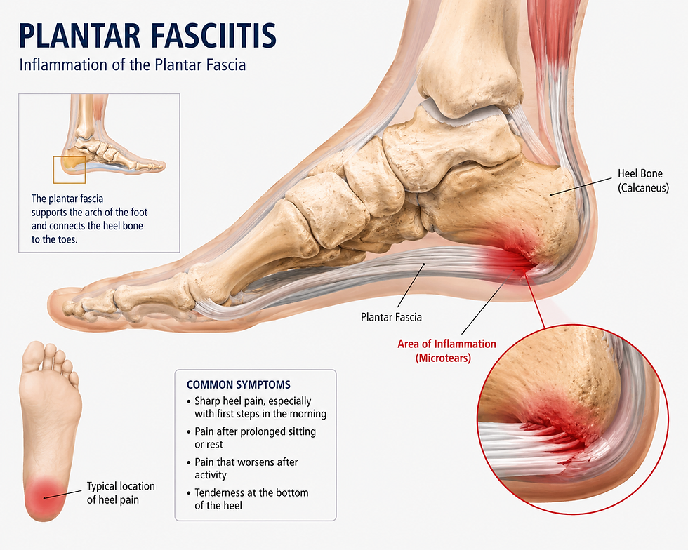 Heel Pain: Plantar Fasciitis