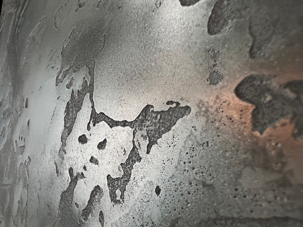 Zinc + Aluminum Mixed Textured Finish