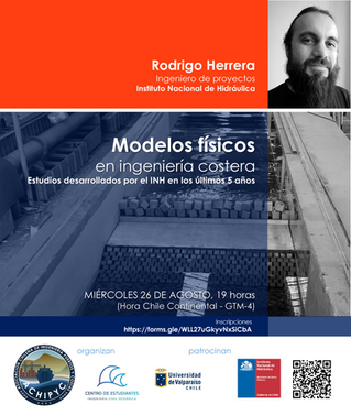 Charla Online: Modelación física en Ingeniería Costera