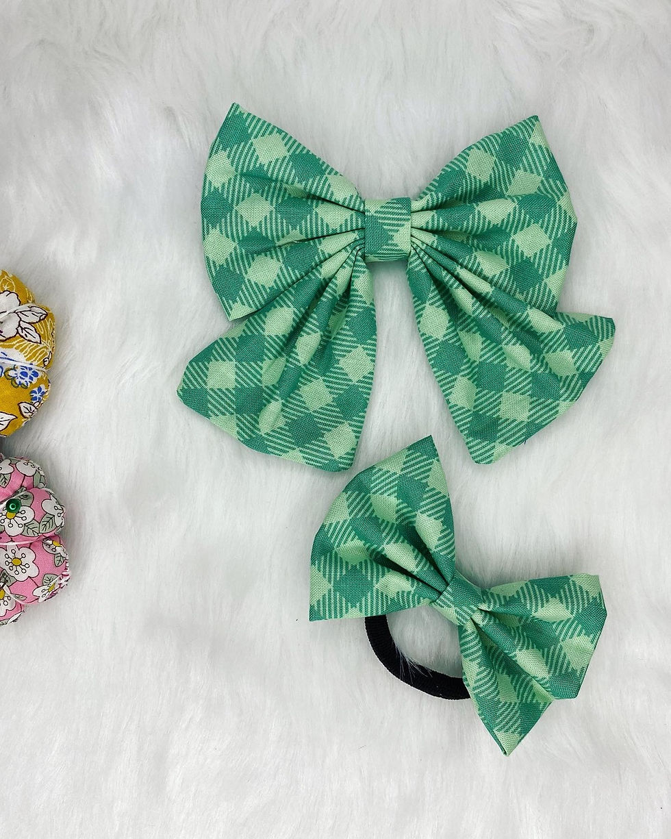 Thumbnail: Printed Sailorbows 4.5 inches 