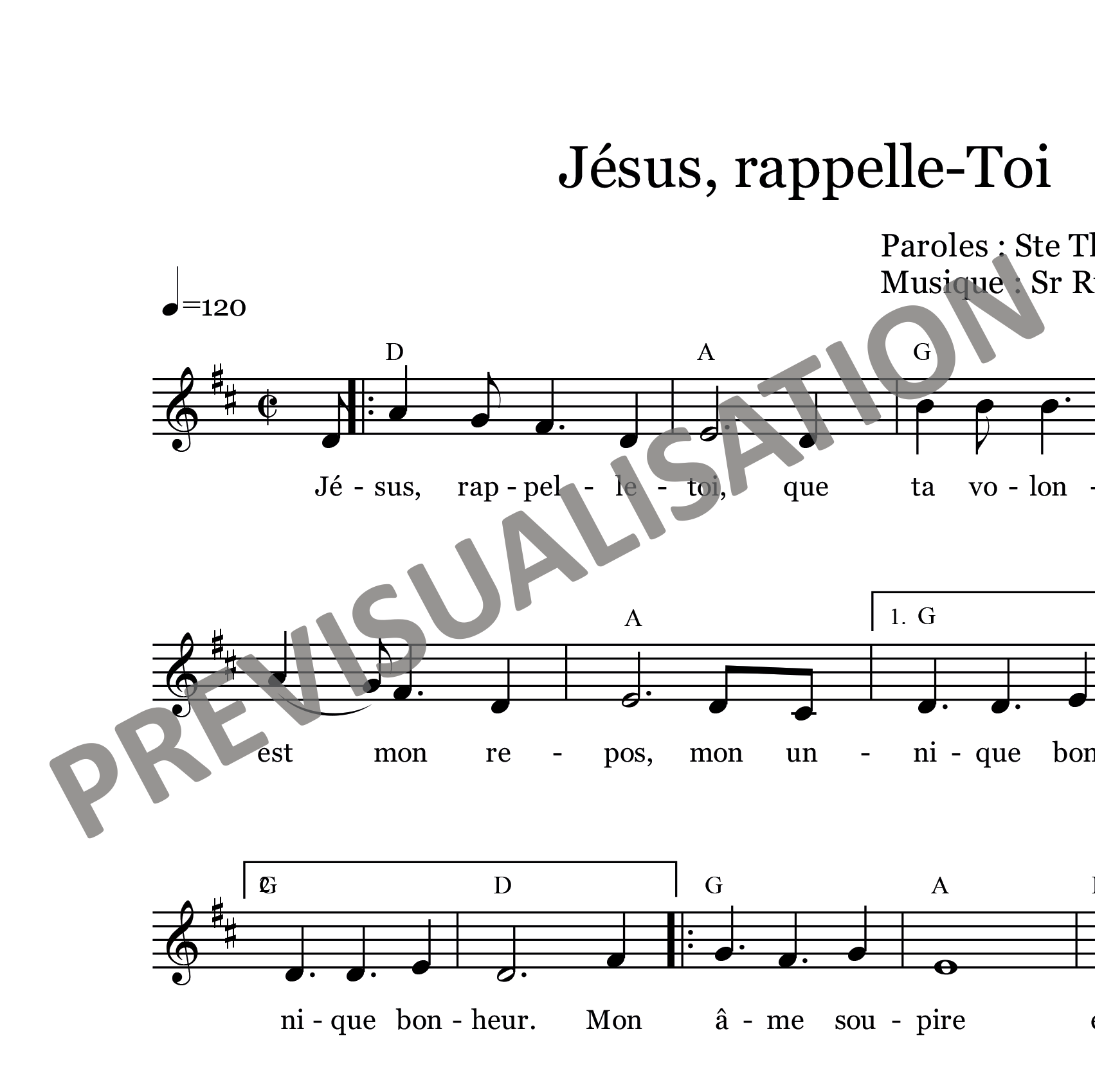 Jésus rappelle-toi