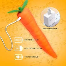 Miniatura: Vibrador vegano Berenjena recargable