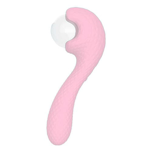 Miniatura: Vibrador de lujo con bola de plasma doble estimulo