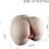 Miniatura: Mastubador doble Vagina-Ano realista texturizado 