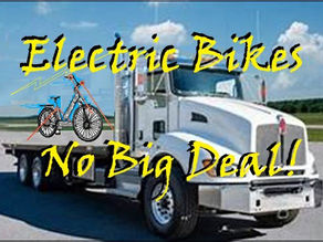 Electric Bikes – No Big Deal
