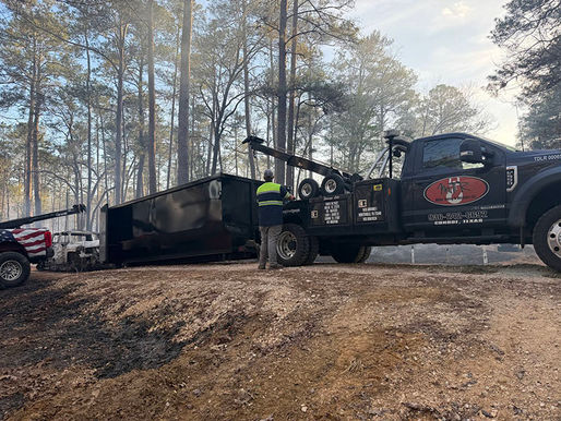 Into the Woods: Recovering a Burned Hummer EV