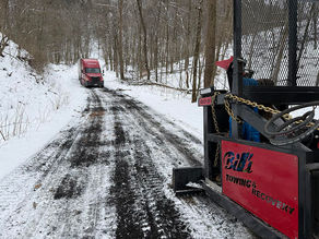 One Winch Length at a Time: How a Bobcat Saved a Stranded Semi