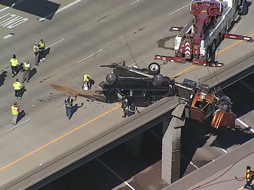 Dramatic Bridge Recovery: Towing, Fire and Hazmat Crews Unite to Avert Disaster