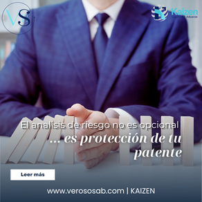 El análisis de riesgo no es opcional… es protección de tu patente