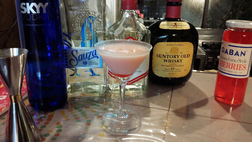 イブ・サンタクロースのカクテル:ホワイト・クリスマス