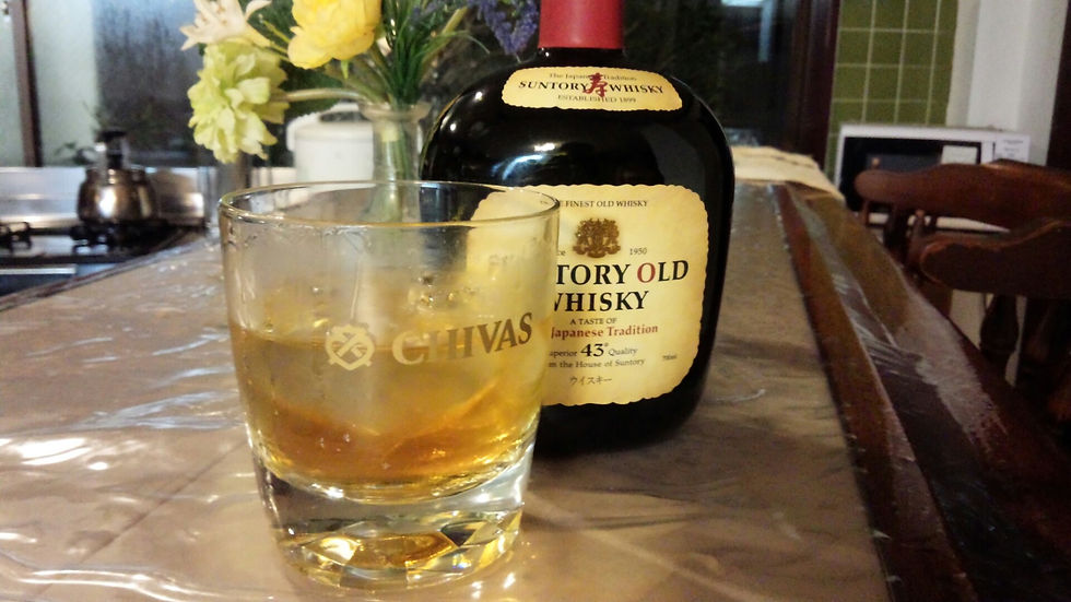 信玄誠司のウイスキー:オールド(ダルマ)をオン・ザ・ロックで