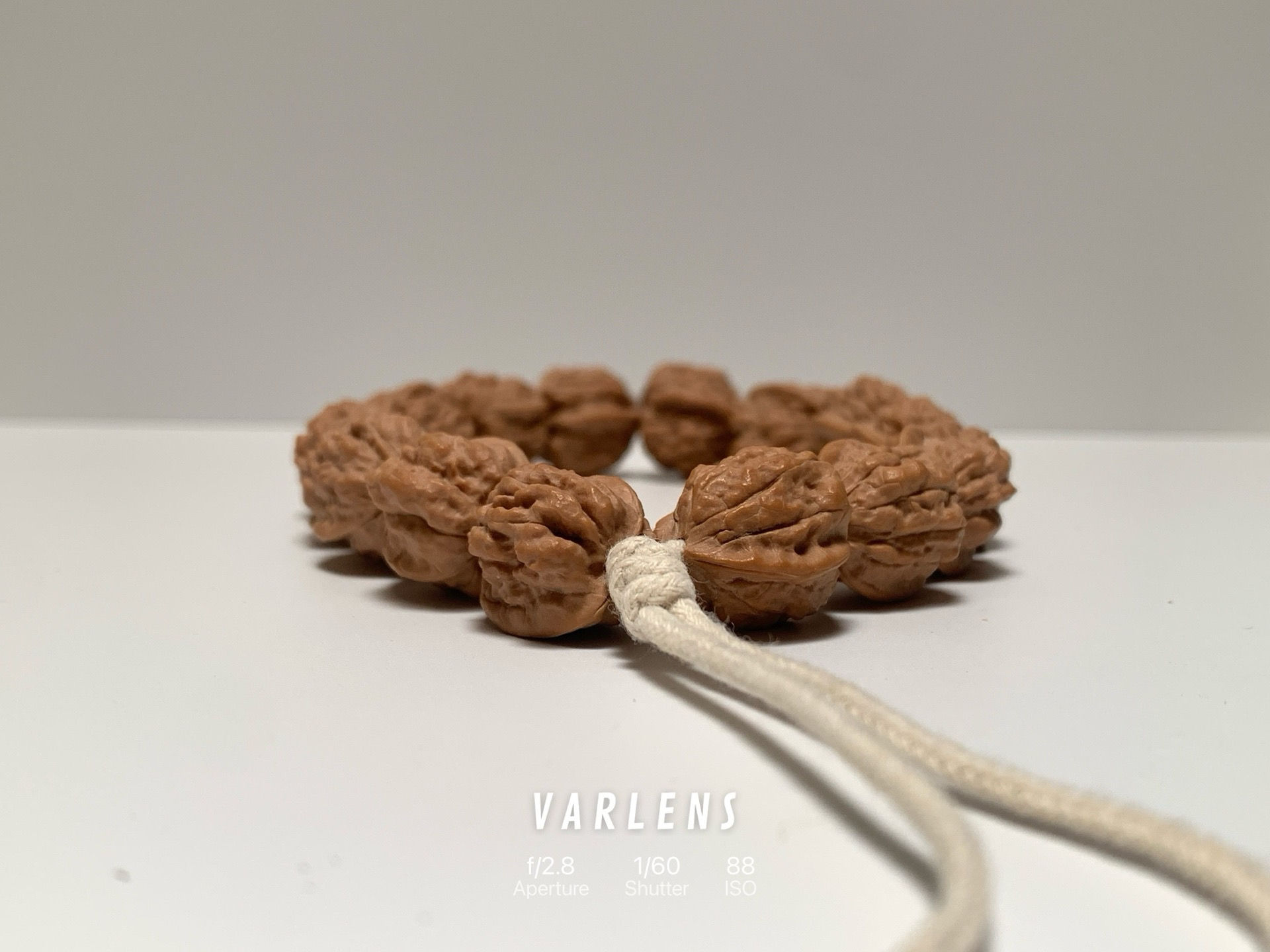 SSS Grade • Songshan Frogstone Bracelet Walnut • 1.6mm