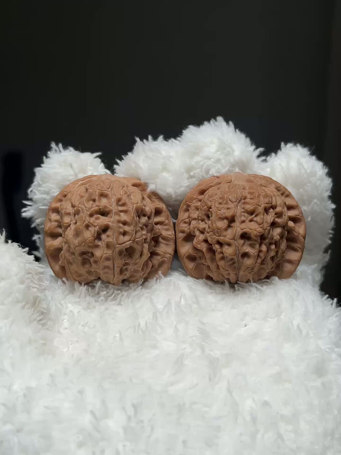 A+ Grade • Crimson Kirin Walnuts • 40mm