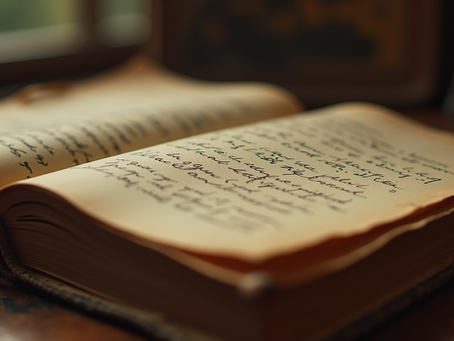 From My Grandmother's Diaries to New Horizons: Embracing a Creative Transformation