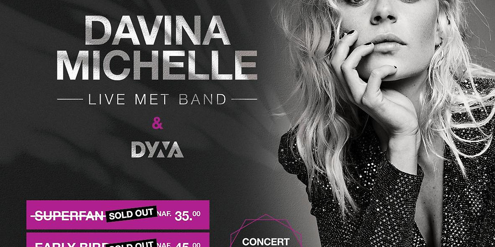 Davina Michelle live met band & Dyna