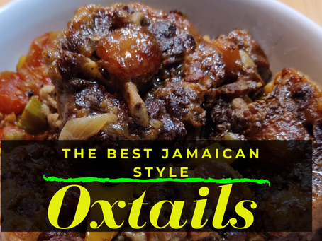 Jamaican Oxtail Recipe With Rice and Peas