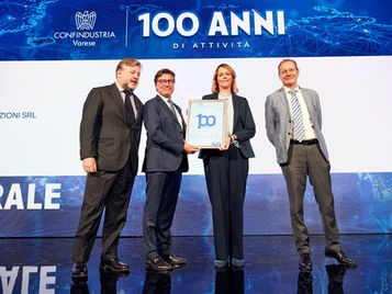 Un riconoscimento speciale per i 100 anni di Emmepi Assicurazioni